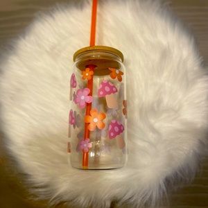 16oz glass tumbler